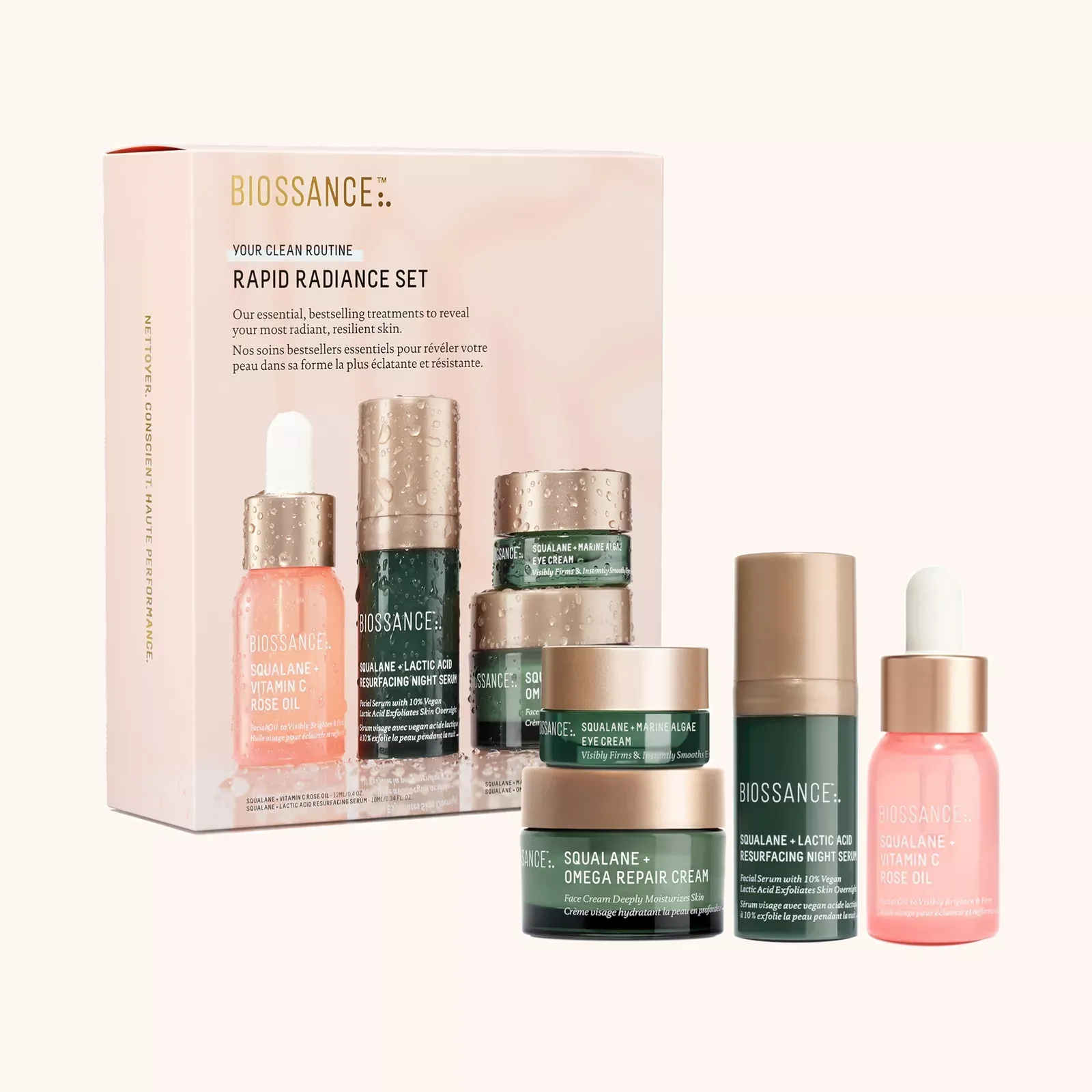 Biossance Rapid Radiance Set