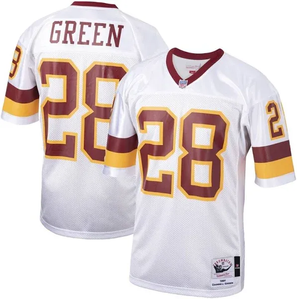 Mitchell & Ness Men's Darrell Green Washington Redskins 1991 Authentic Throwback Retired