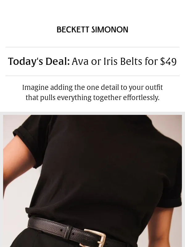 Beckett Simonon - An Accessory That Works