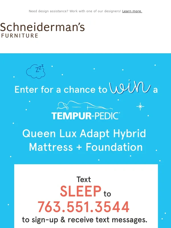 Schneiderman'S - Tempur-Pedic Mattress Giveaway!