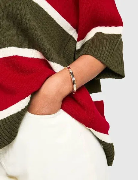 Boohoo Embellished Flower Bangle