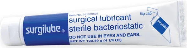 Surgilube Surgical Lubricant, 2 oz, Sterile