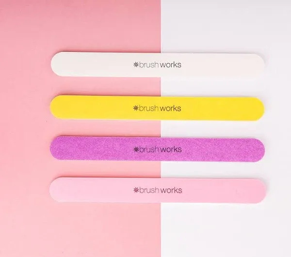 Brushworks Coloured Nail Files