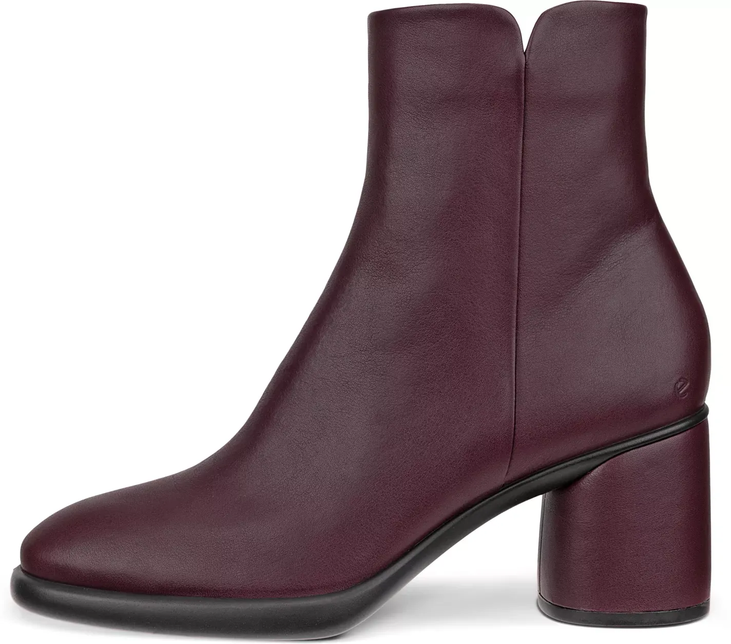 ECCO Sculpted LX 55 - Women's Leather Ankle Boot - Purple