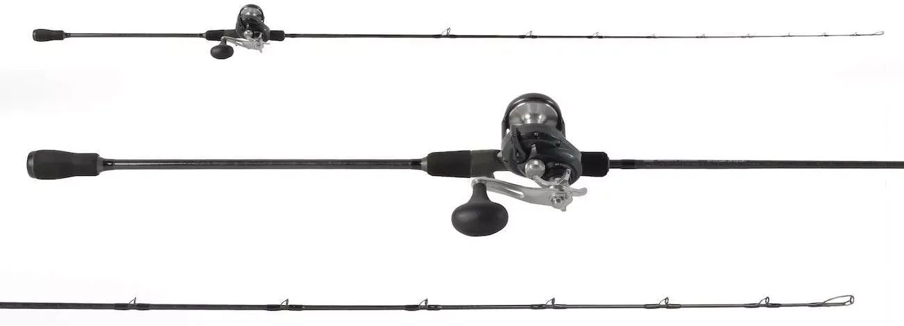 Ocean Tackle International OTI OTI-PB66C Pitch Black Slow Pitch/Shimano Torium TOR14HGA Conventional Combo