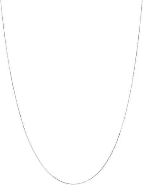 Bloomingdale's Fine Collection 14K White Gold Box Link Chain Necklace