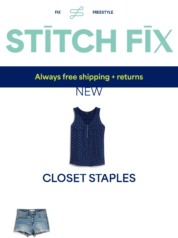 Stitch Fix - Hey,it’s your style solution