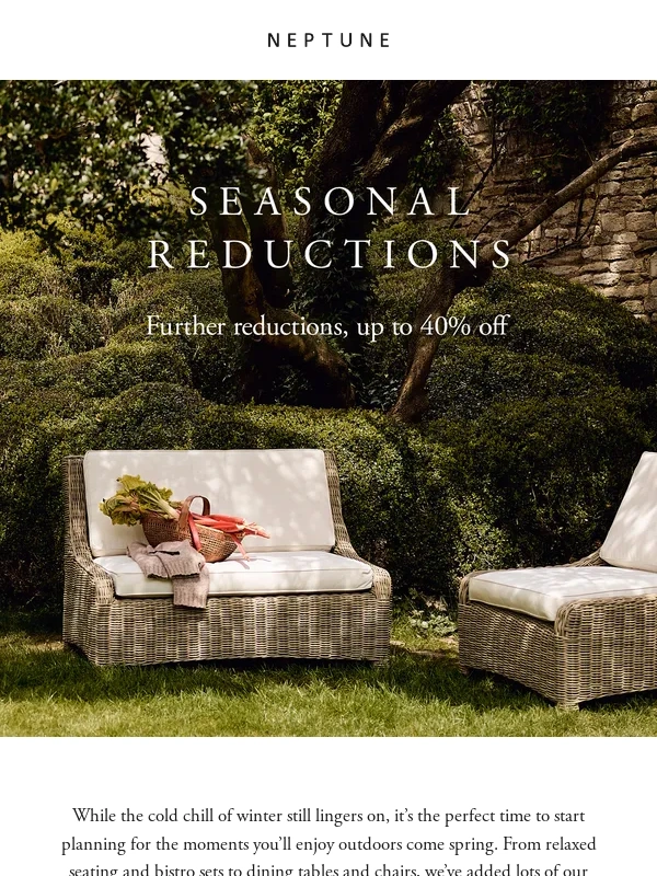Neptune - Further reductions | Up to 40% off