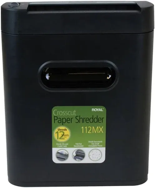 Royal 112MX Crosscut Shredder
