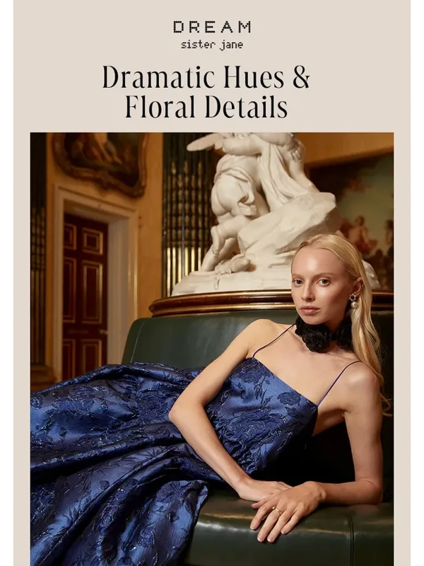 Sister Jane - Dramatic Hues & Floral Details