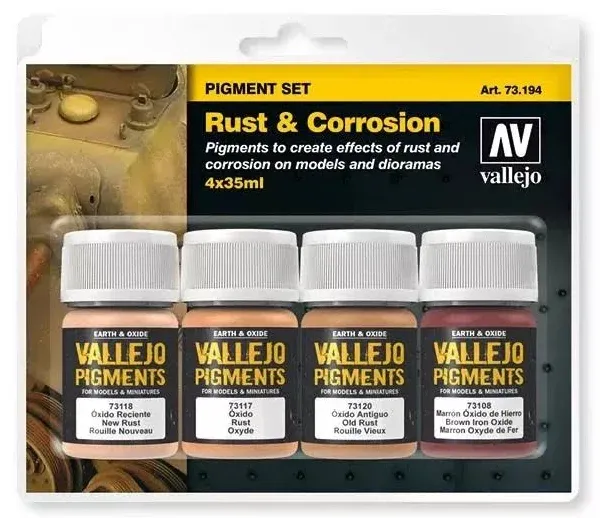 Vallejo Rust & Corrosion Set