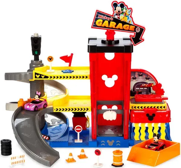 Disney Jr Mickey Mouse Ready to Race Garage
