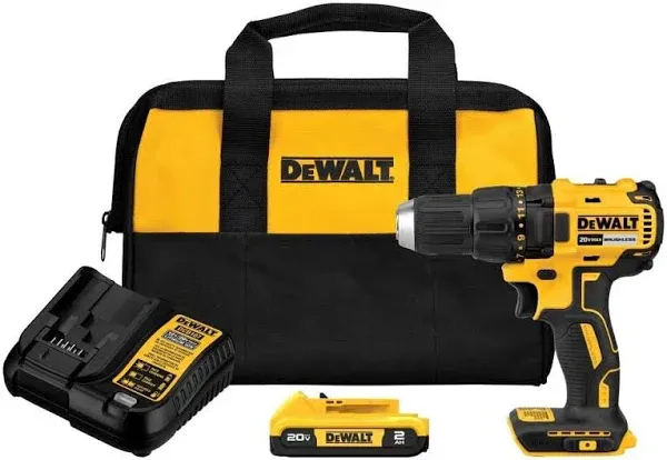 DEWALT 20V MAX* Compact Brushless Drill/Driver Kit DCD777D1