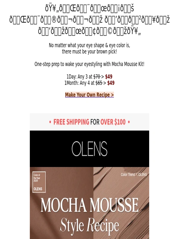 Olens - Any 4 At $49?Top Brown Try-On!