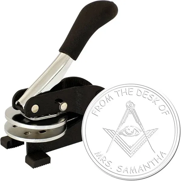 Professional Architect's Customized Desk Embosser Seal Press