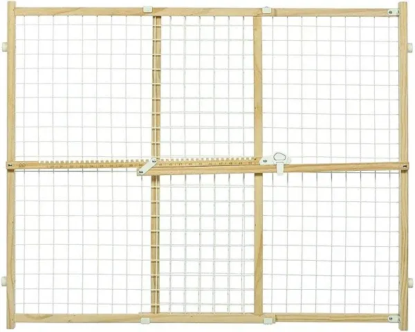 Midwest Homes for Pets Wood/wire Mesh Pet Gate