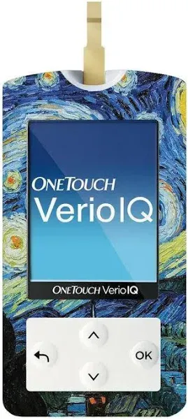 Starry Night OneTouch Verio IQ Glucometer