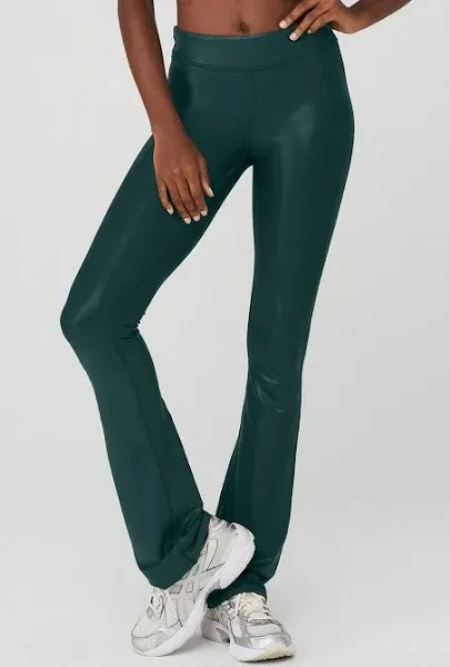 Alo Yoga Super Shine Low-Rise Bootcut Leggings