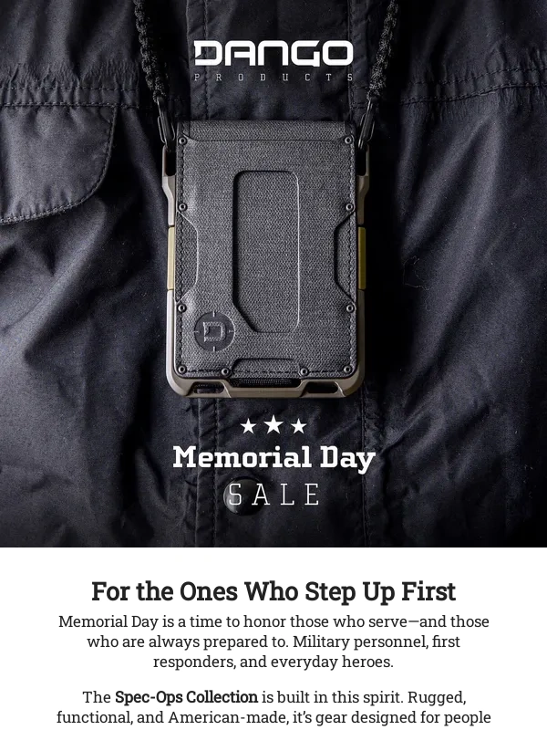 Dango Products - LAST DAY ?? Memorial Day Sale