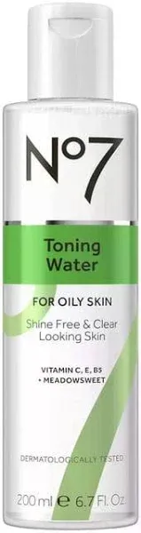 No7 Cleansing Toning Water Oily 200ml
