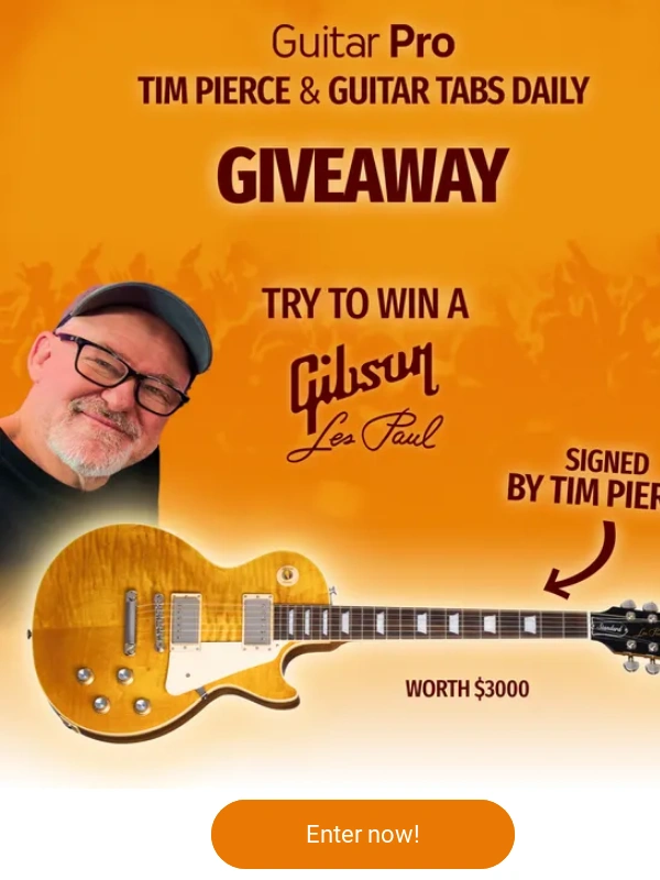Guitar Pro - ? Win a Gibson Les Paul with Guitar Pro!