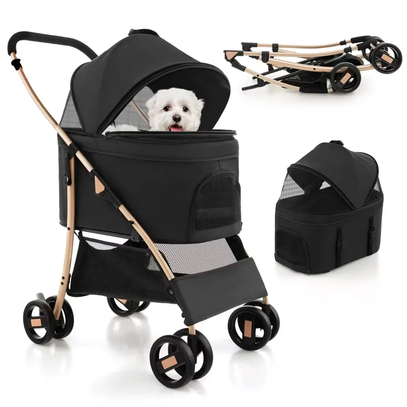 Costway Petsite 3 in 1 Pet Stroller