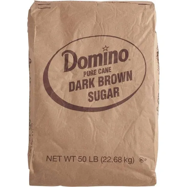 Domino Dark Brown Sugar 50 lb