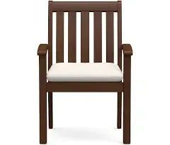 Tufted Outdoor Dining Chair Cushion