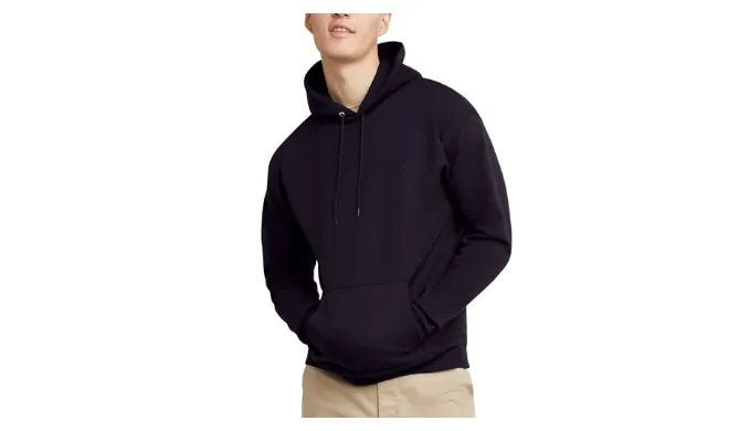 Hanes Comfortblend EcoSmart Hoodie, Midweight Fleece, Pullover Hooded Sweatshirt for Men
