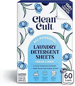 Cleancult Laundry Detergent Sheets