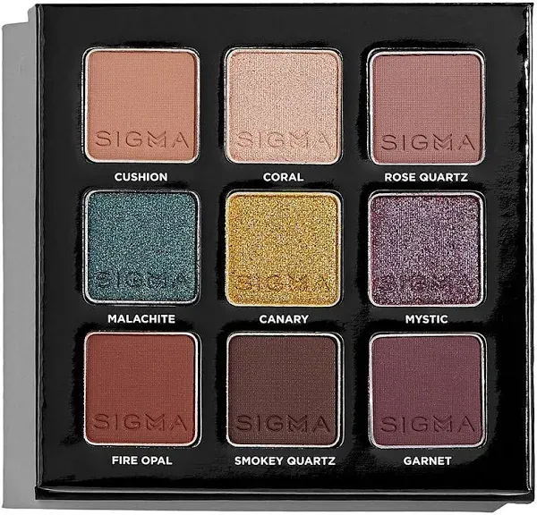 Sigma Beauty Jewels Eyeshadow Palette