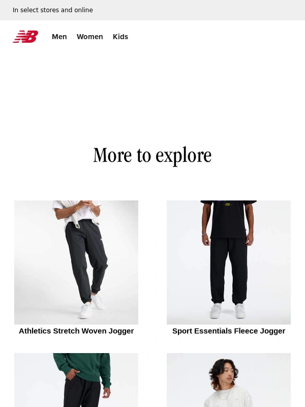 New Balance - Get up to 20% off select styles
