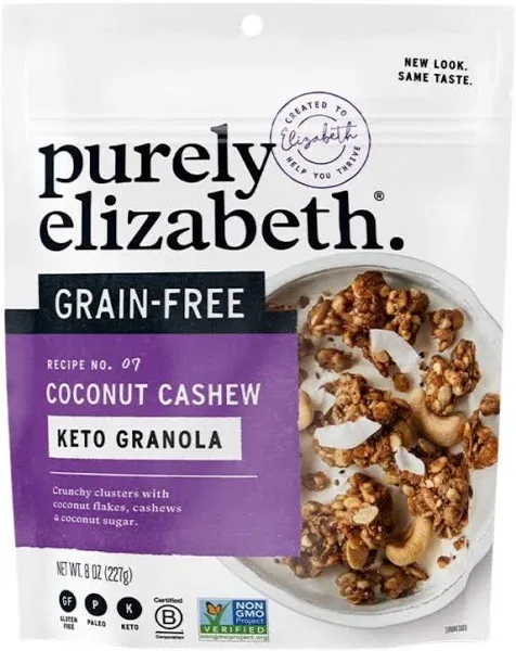 Purely Elizabeth Coconut Cashew Keto Granola
