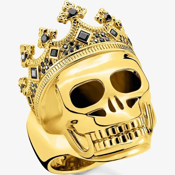 Thomas Sabo Unisex Sterling Silver Skull Ring