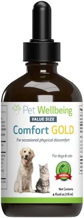 Pet Wellbeing Comfort Gold for Cats
