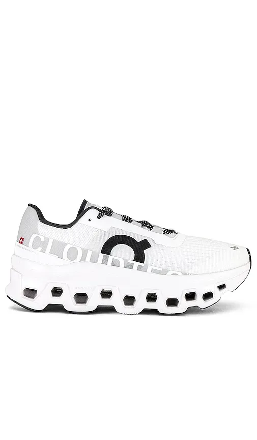Cloudmonster Sneaker in All White Cloudmonster