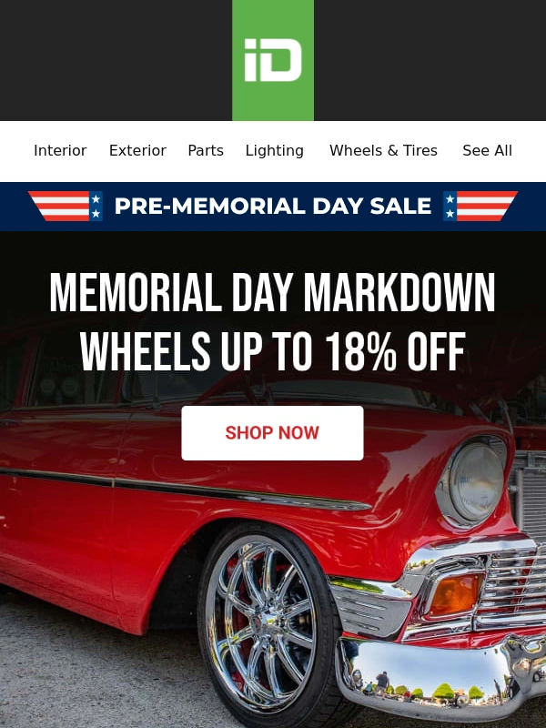 CARiD - ? Ready,Set,Save – Up to 18% Off Wheels