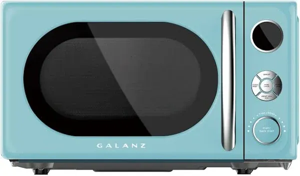 Galanz 0.7 Cu ft Retro Countertop Microwave Oven