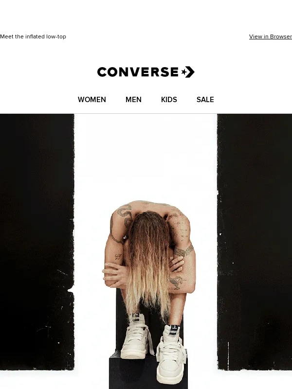 Converse Canada - Rick Owens puts a new spin on the TURBOWPN
