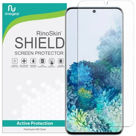 RinoGear Screen Protector for Samsung Galaxy S20 (2-Pack)
