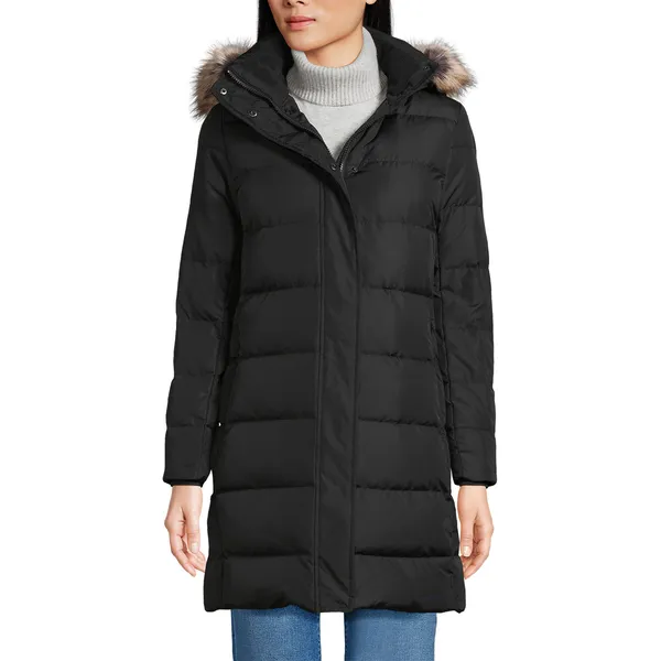 Lands End Max 600 Down Puffer Coat