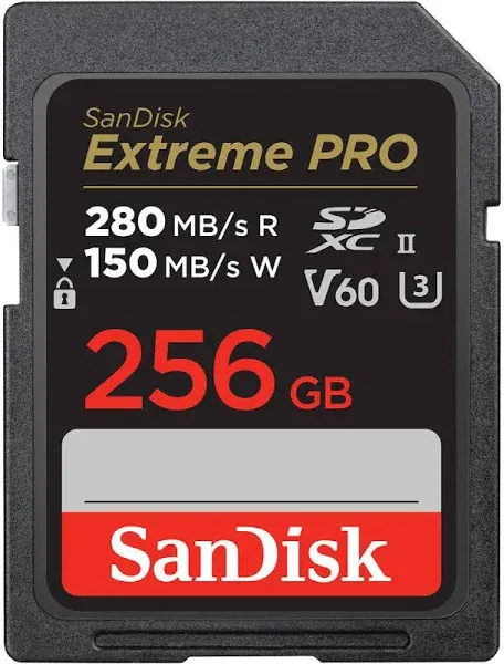 SanDisk Extreme PRO UHS-II SDXC Memory Card