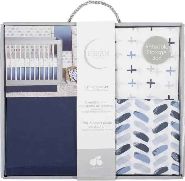 Just Born Dream Ombre Crib Bedding Set