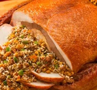 Premium Turducken with Creole Pork Sausage
