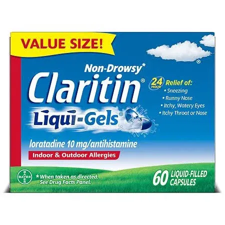 Claritin 24 Hour Non-Drowsy Allergy Liqui-Gels