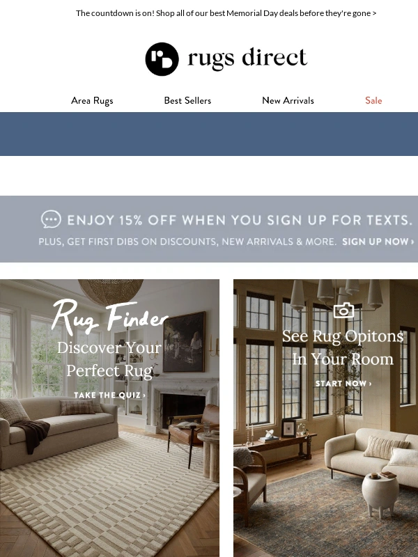 Rugs Direct - ⭐ MEMORIAL DAY SALE ⭐