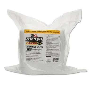 2XL Mega Roll Sanitizing Wipes
