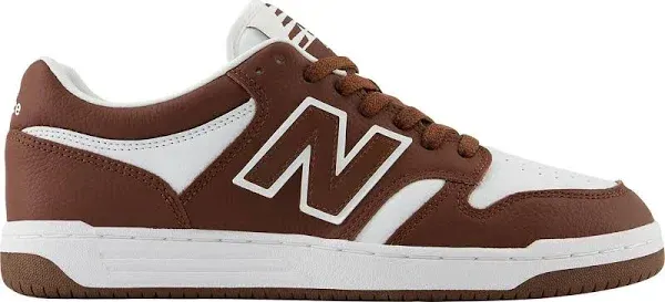 New Balance 480 Athletic Shoe - Rich Oak / White