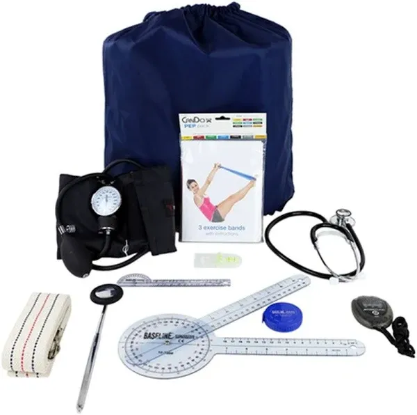 Baseline PT Student Kit with Standard Items and Bubble Inclinometer