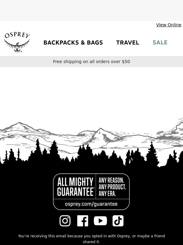 Osprey Packs - The right pack makes all the difference